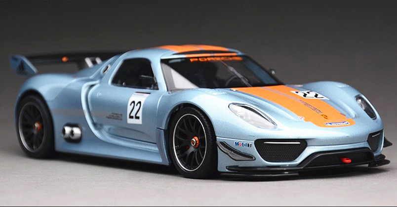 Модель машины Porsche 918 RSR, 1:24  